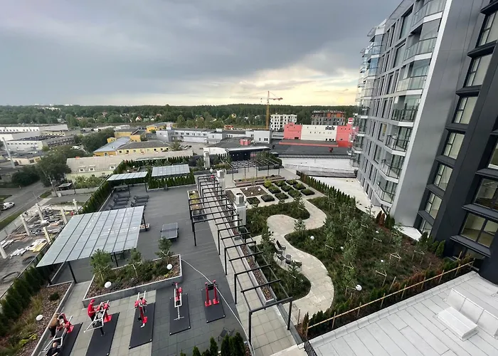 Skyresidence Luxury With & Garden View 塔林